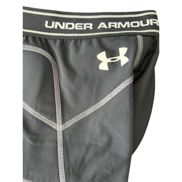 Under Armour MPZ1  Adult Men's Black Utility Sliding Shorts Compression Medium - Picture 5 of 7